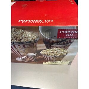 Popcorn 101 by Tabletops 7 Piece Popcorn Bowl Set